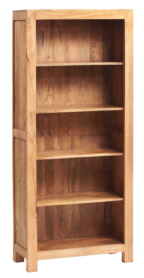 Toko Light Mango Large Open Bookcase by Indian Hub